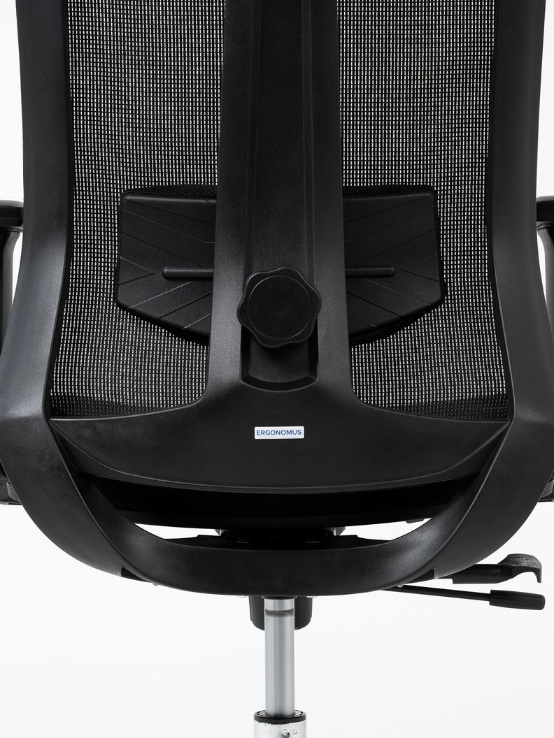 Silla de Escritorio Ajustable Ergonomus Sendai Cromada-9
