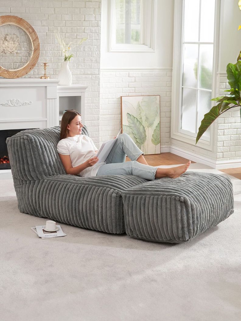 Sillón Pouf / Puff Plegable Relan Otto con Apoyapies-4