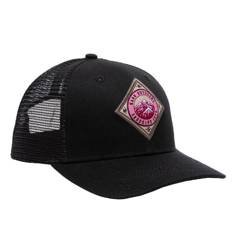 Jockey Gorra Ajustable Patagónico Negro Kano-2