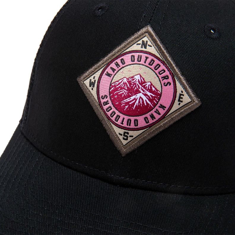 Jockey Gorra Ajustable Patagónico Negro Kano-3