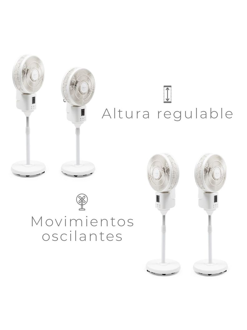 Ventilador con Aspersor Relan Air & Mist Con Control Remoto-4