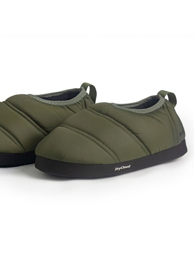 Pantuflas Outdoor Kano Impermeables con Memory Foam Verde-6