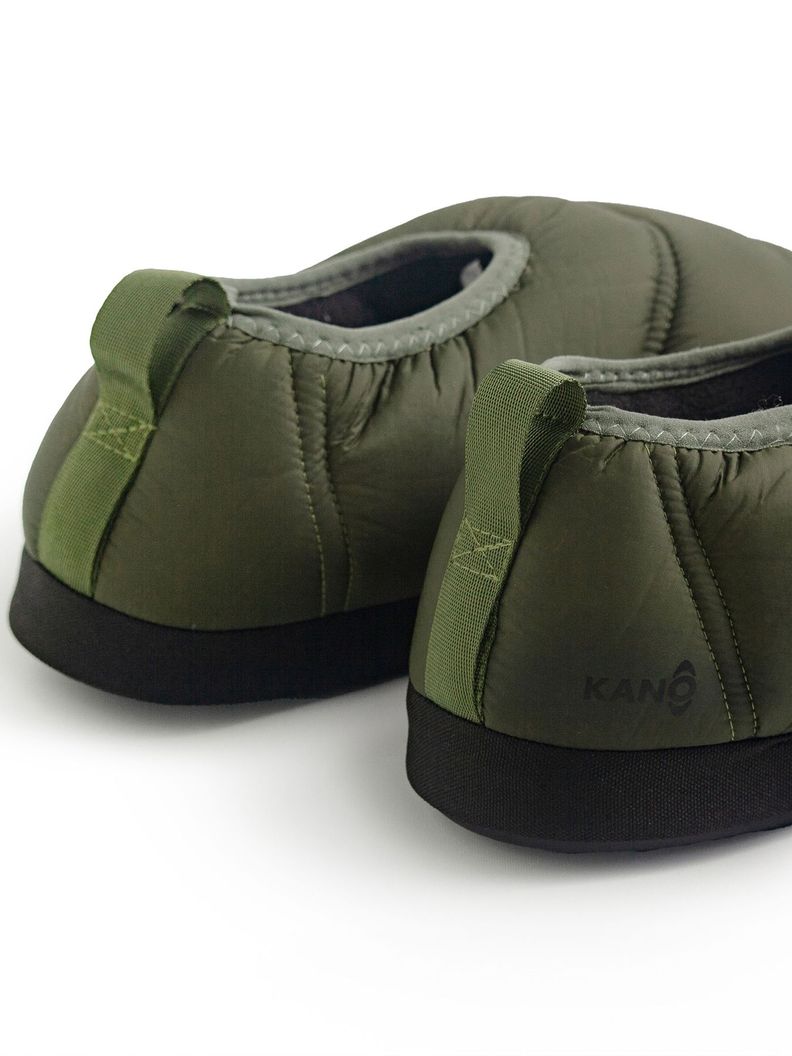 Pantuflas Outdoor Kano Impermeables con Memory Foam Verde-7
