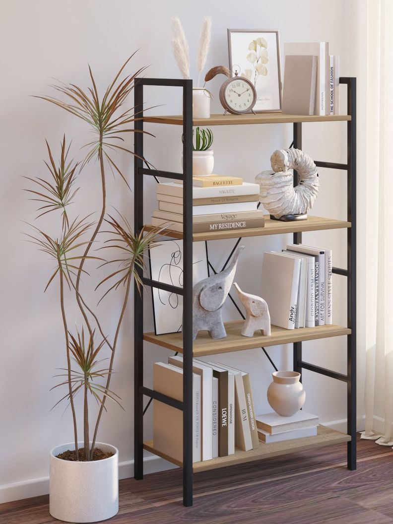 Estante Librero Vertical Top Living Book-1 Industrial-2