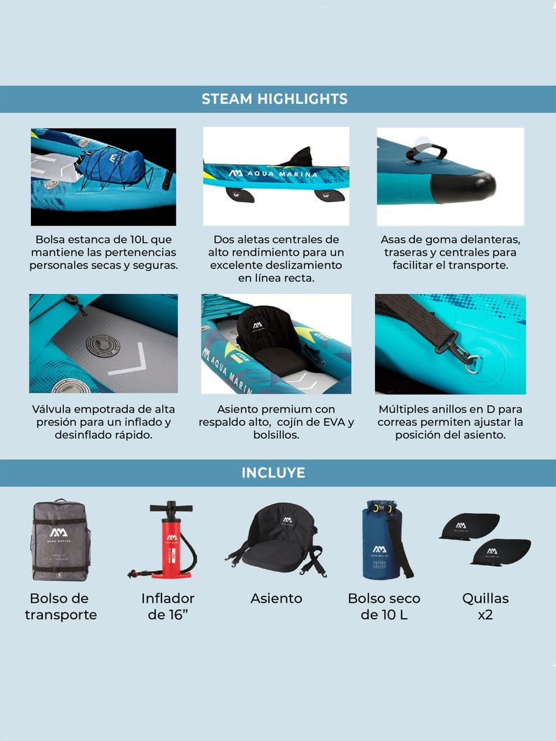 Kayak Inflable Single-7