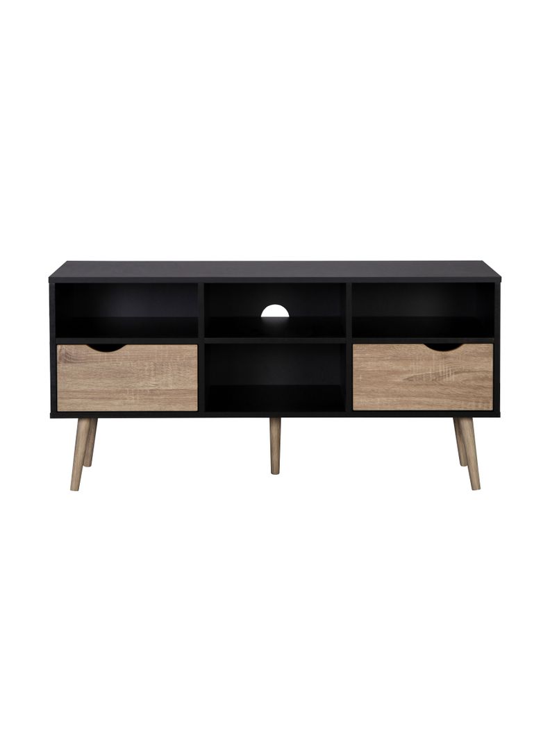 Rack de TV Top Living Bolonia Black con Cajones Nórdico-7