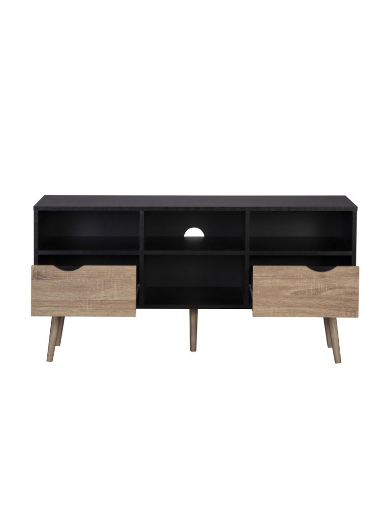 Rack de TV Top Living Bolonia Black con Cajones Nórdico-8