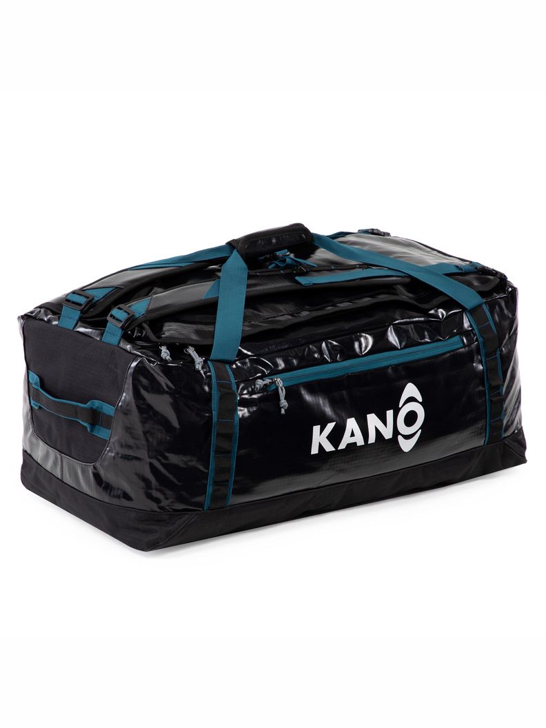 Bolso Mochila Impermeable Negro Kano Outdoor 80L Plegable-0