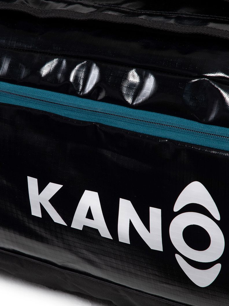 Bolso Mochila Impermeable Negro Kano Outdoor 80L Plegable-8