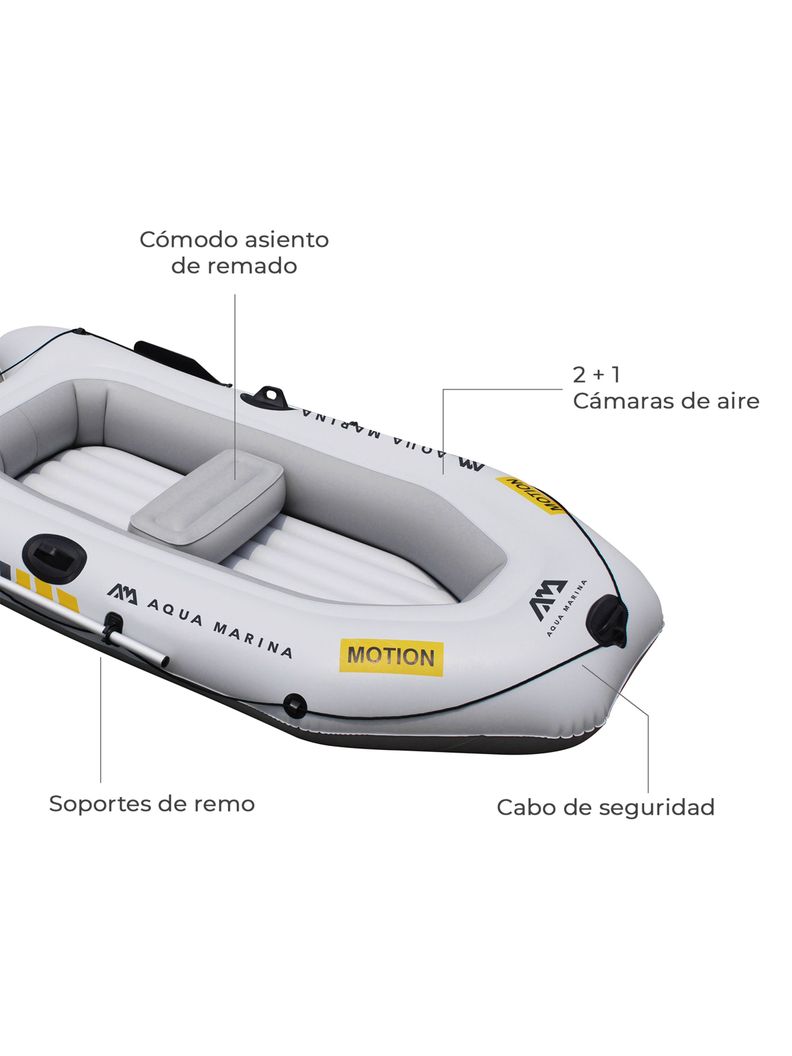 Bote Inflable Deportivo Y De Pesca Motion Aqua Marina-3