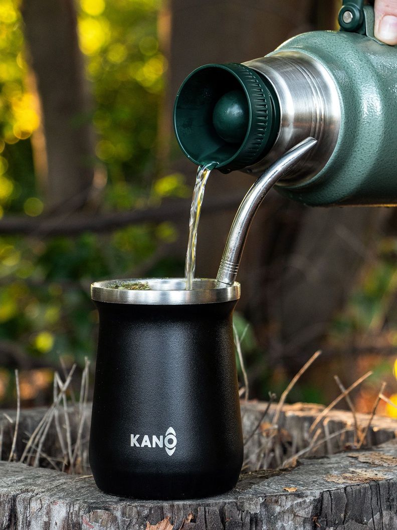 Mate de Acero Inoxidable Kano Matera Térmica 230ml Insulado-9