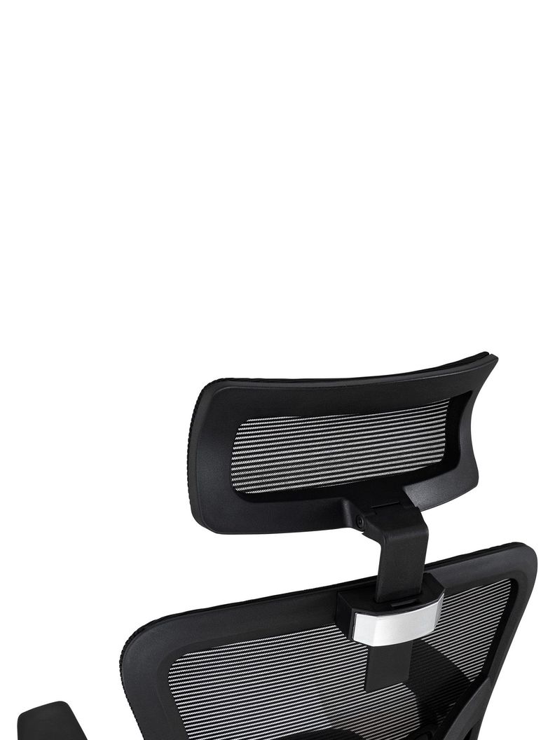 Silla de Oficina Presidente Ankara Con Cabecero Regulable-8