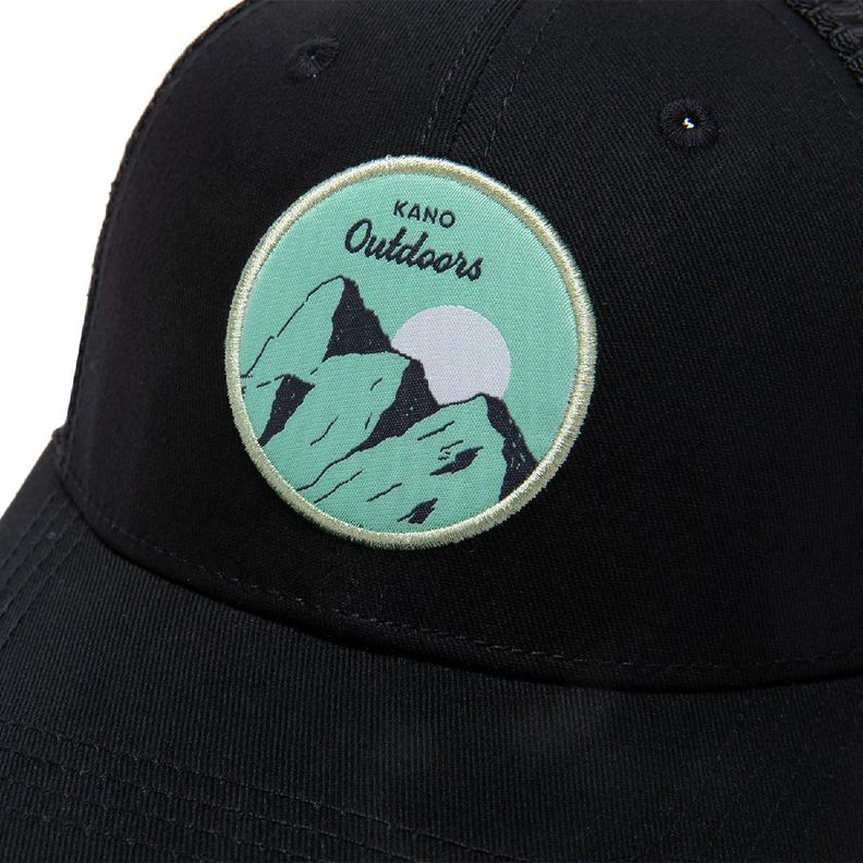 Jockey Gorra Ajustable La Junta Negro Kano-3