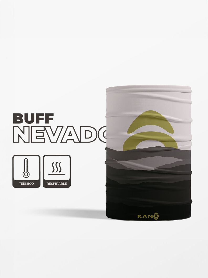 Bandana Buff Kano Nevado Cuello Térmico Outdoor Nieve-2