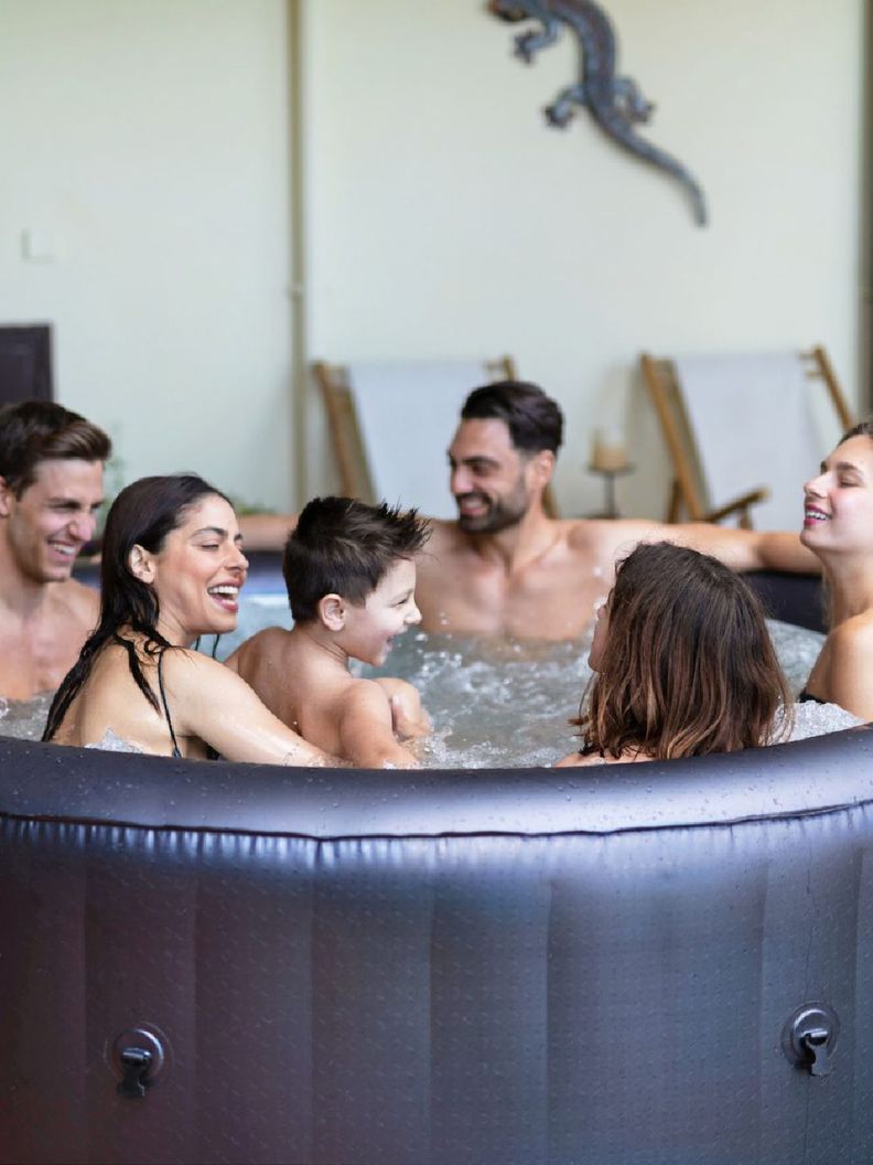 Hot Tub Inflable Spa Carlton Muse Jets Para 6 Personas MSpa-1