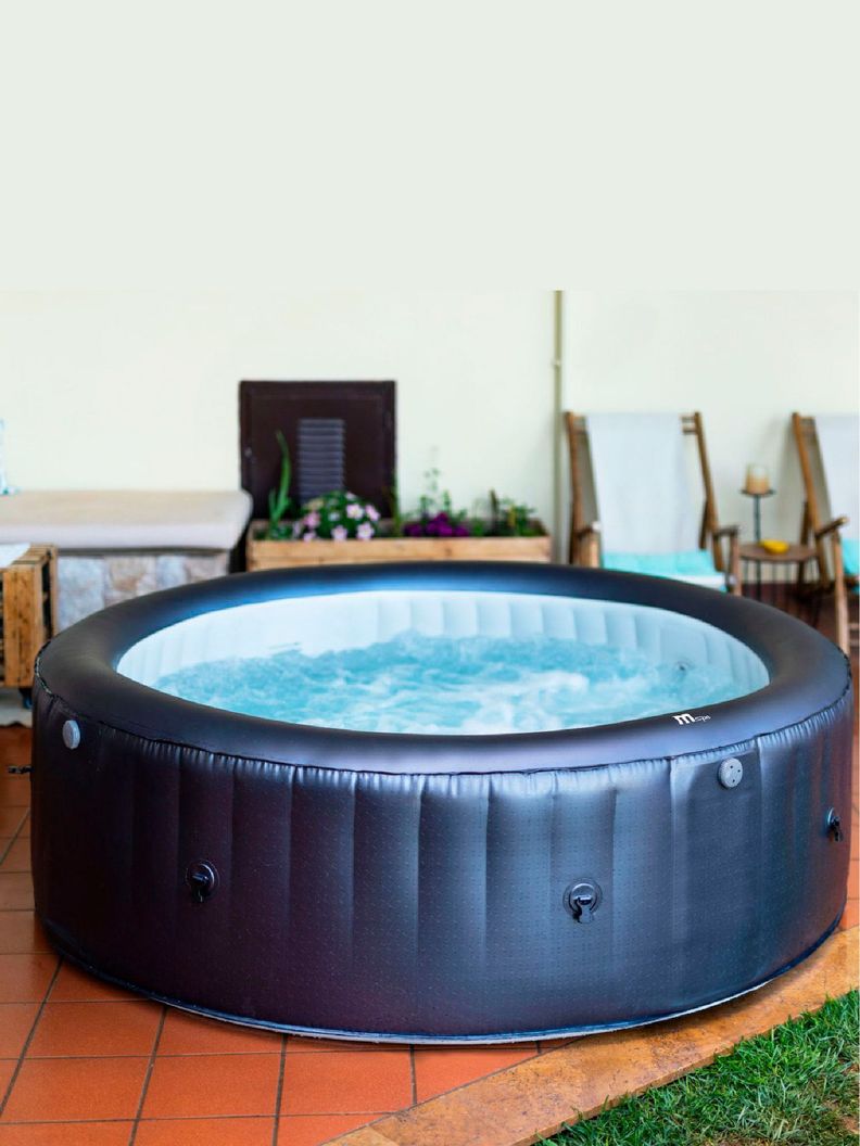 Hot Tub Inflable Spa Carlton Muse Jets Para 6 Personas MSpa-5