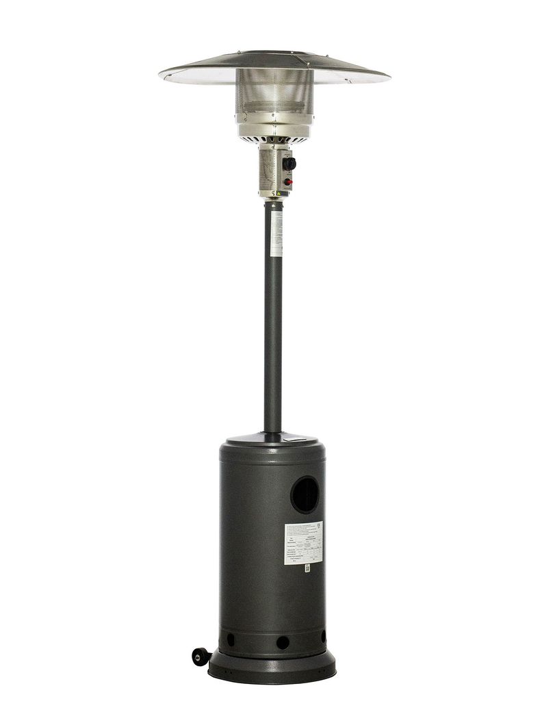Estufa Calefactor Exterior Silver Para Patio Terraza Relan-8