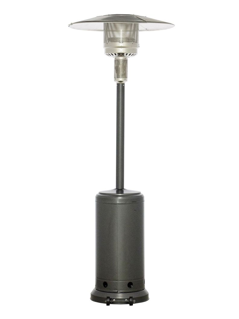 Estufa Calefactor Exterior Silver Para Patio Terraza Relan-9