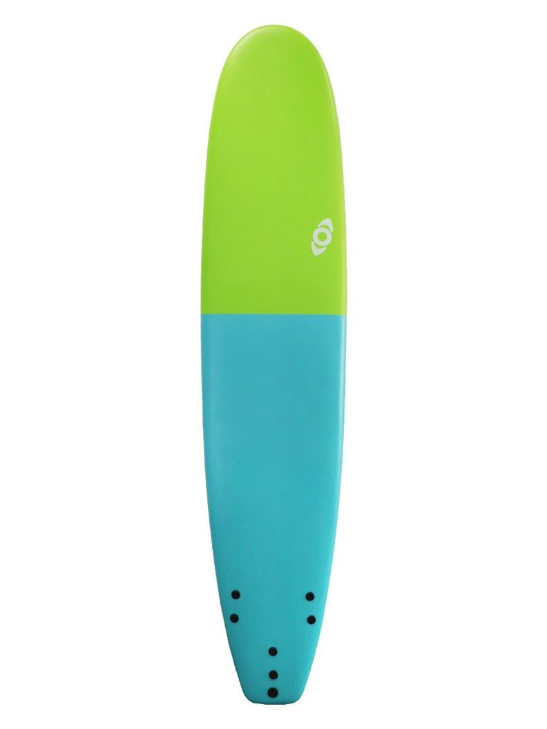 Softboard Kano / Tabla De Surf / 9 Pies + Leash Y Quillas-0