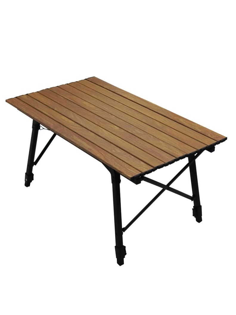 Mesa Plegable Kano Roble Portátil y Ajustable para Camping-0