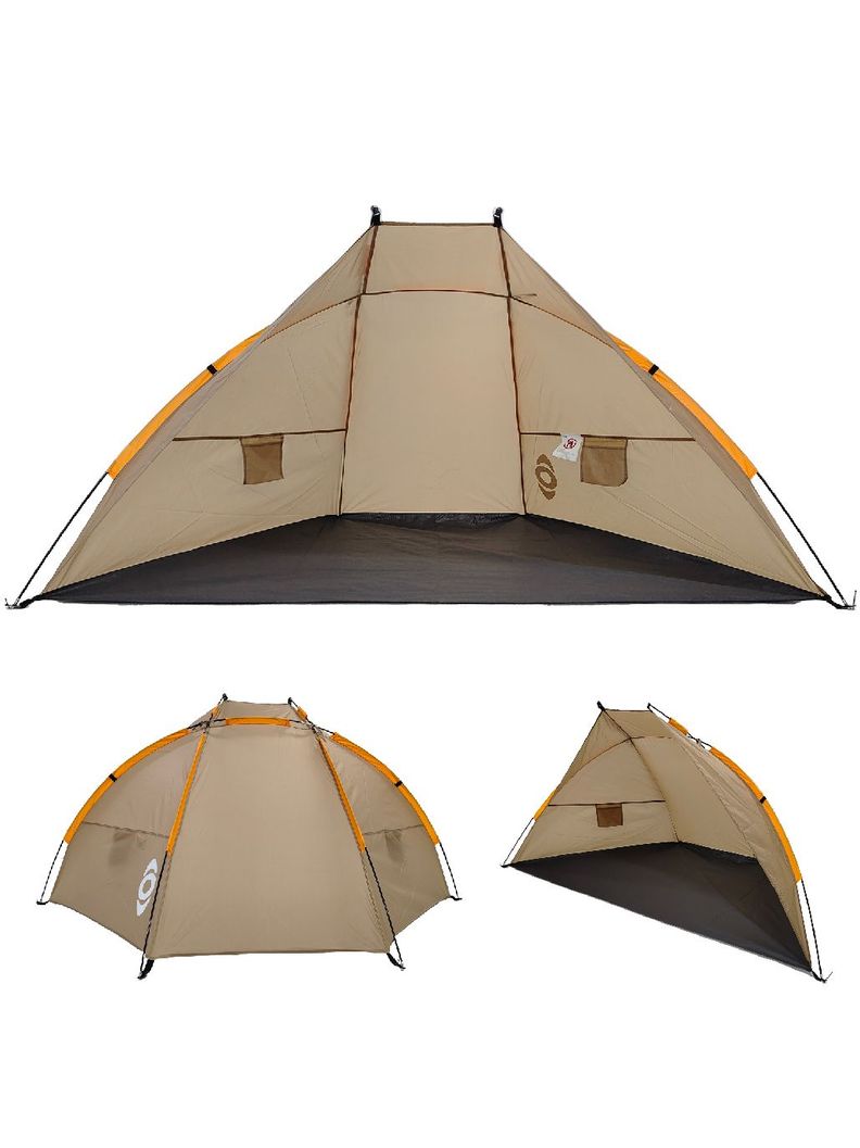 Media Carpa Quintay Playa Paraviento Con Protección UV-4