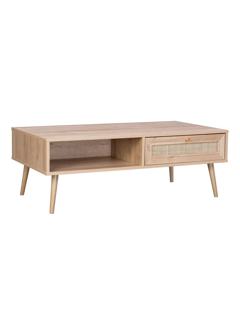 Mesa de Centro con Cajón Top Living Manila Rattan Lateral-0