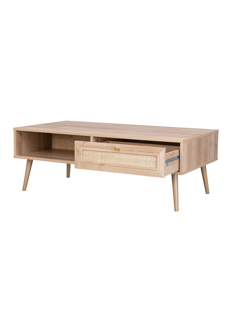 Mesa de Centro con Cajón Top Living Manila Rattan Lateral-5