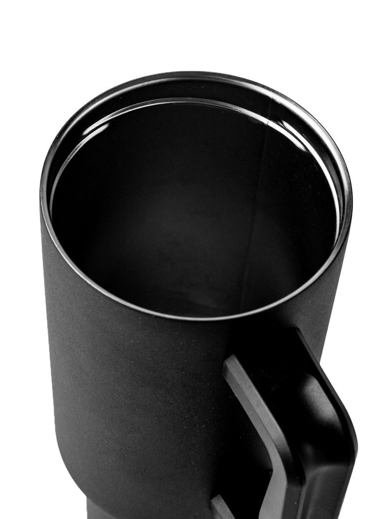 Mug Vaso Térmico Quencher 1,2lts con Bombilla Negro-9