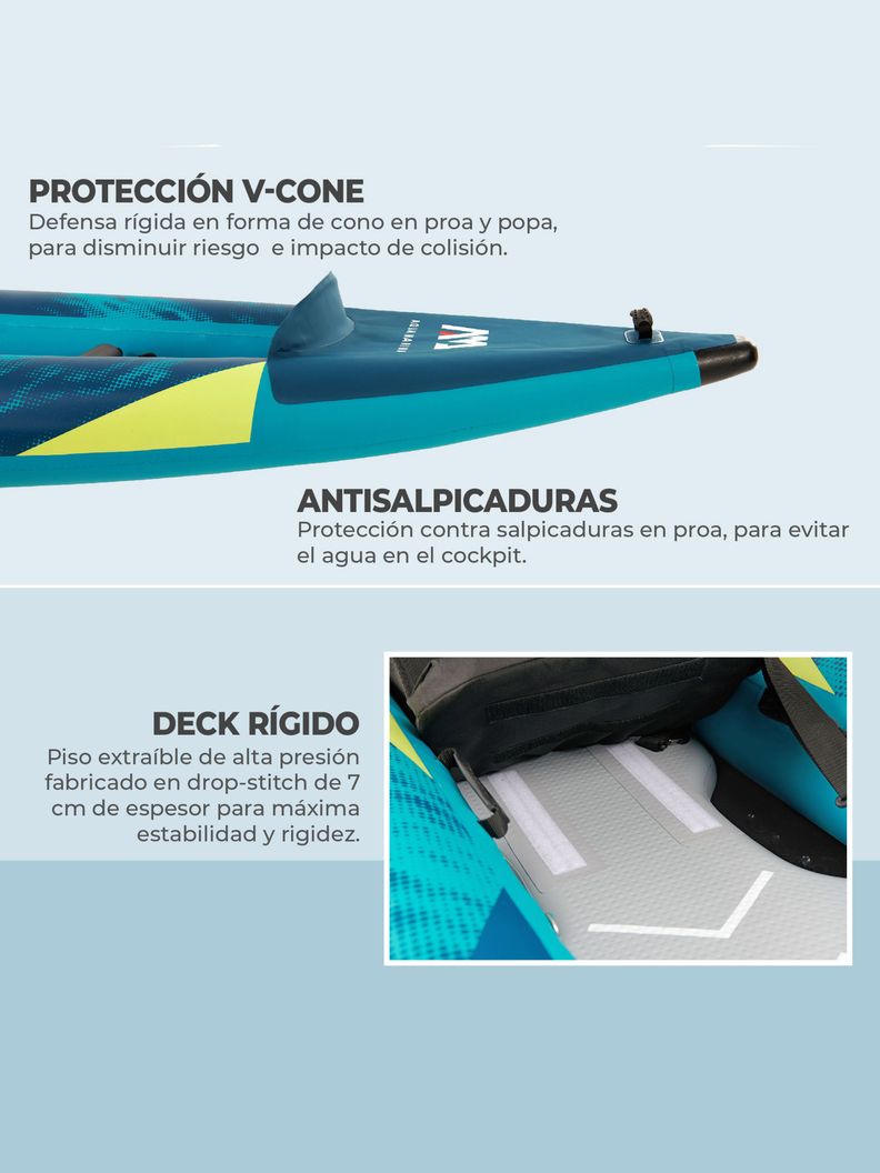 Kayak Inflable Doble-3