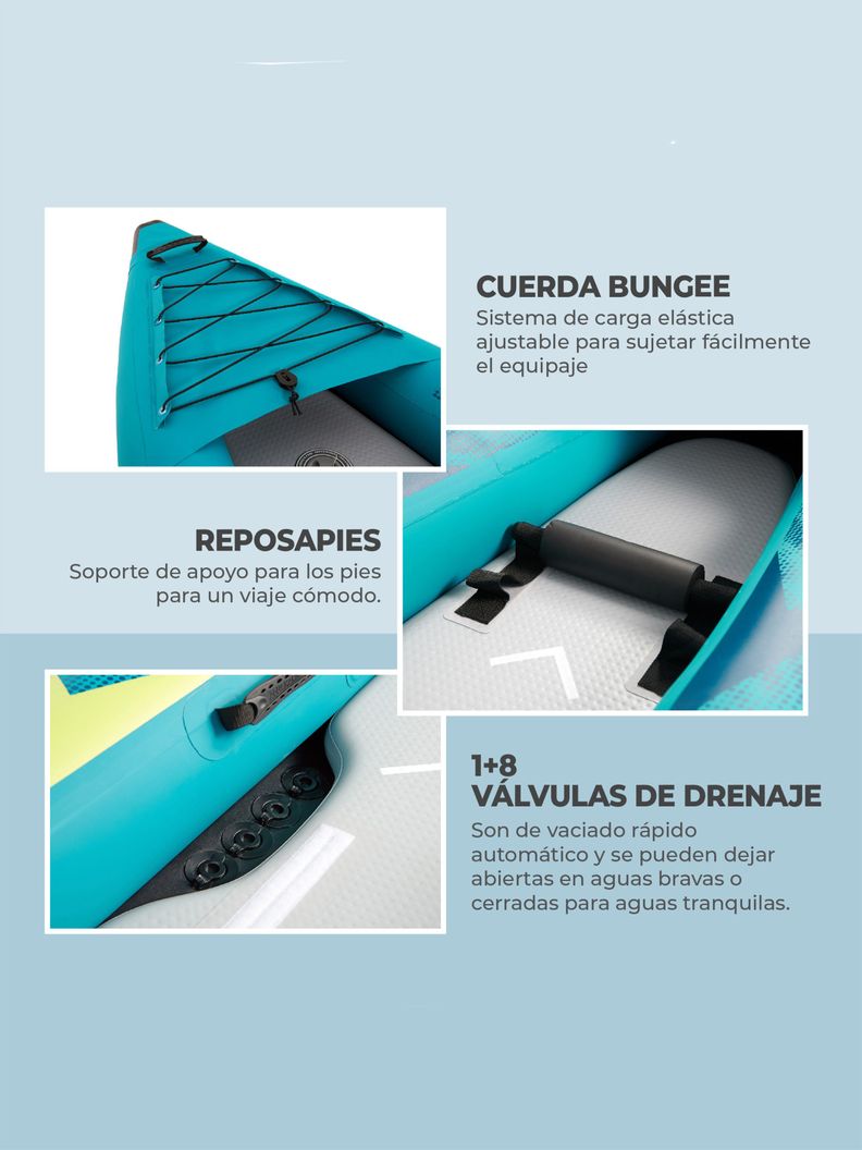 Kayak Inflable Doble-4