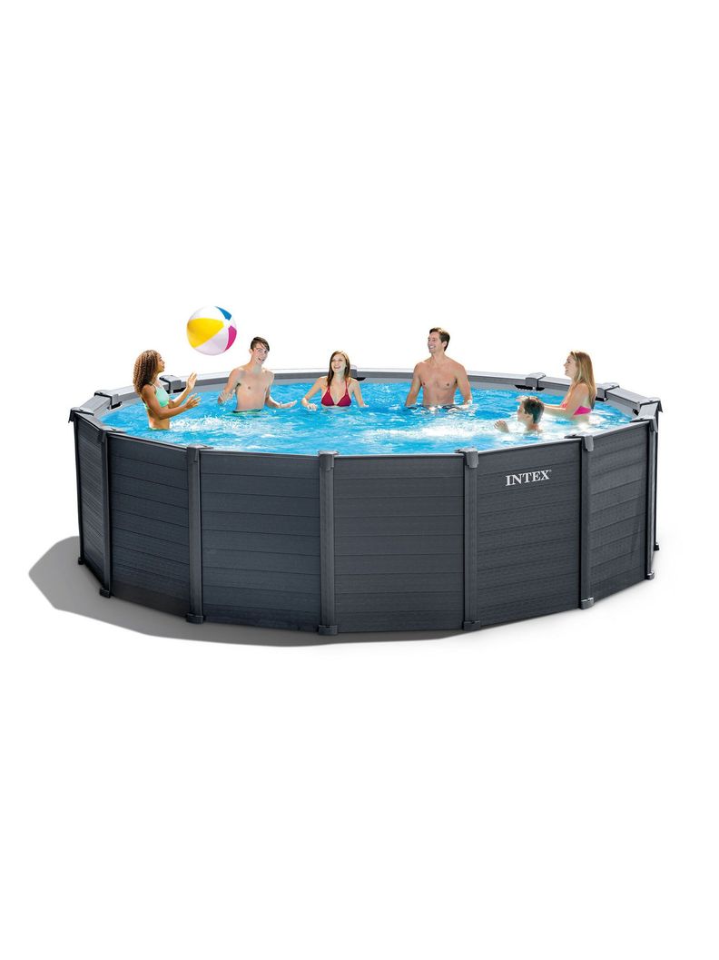 Piscina Estructural Intex Con Paneles 478 Cm-0