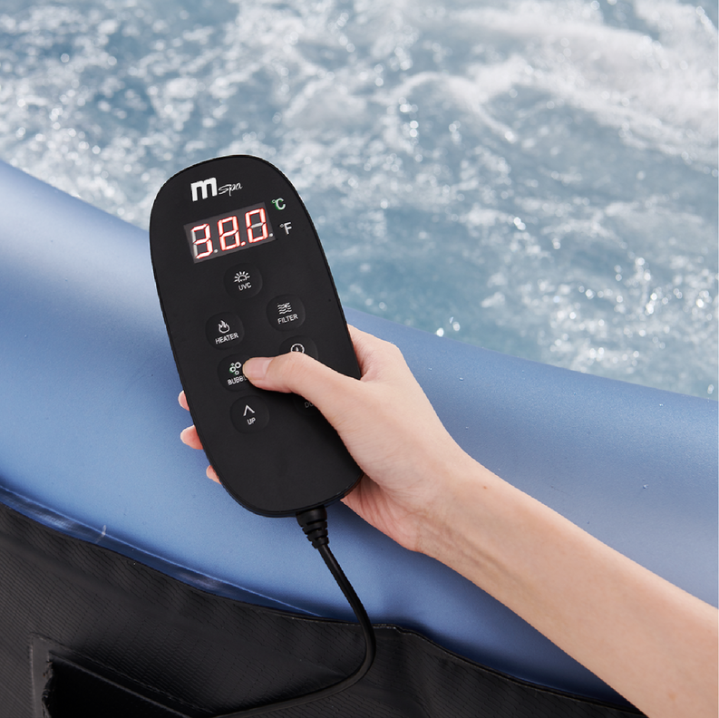 Hot Tub Inflable Bergen Comfort Para 8 Personas MSpa-6