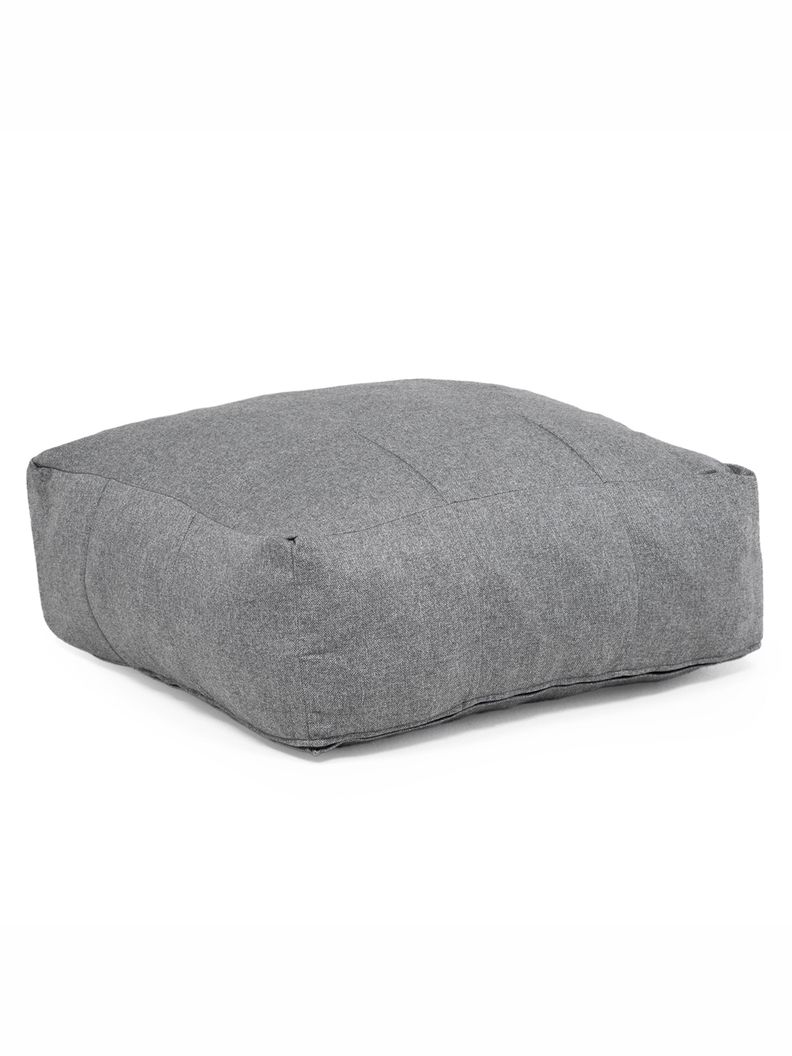 Sillón Pouf Seccional Gris / Pouf Sala de Estar Relan-8