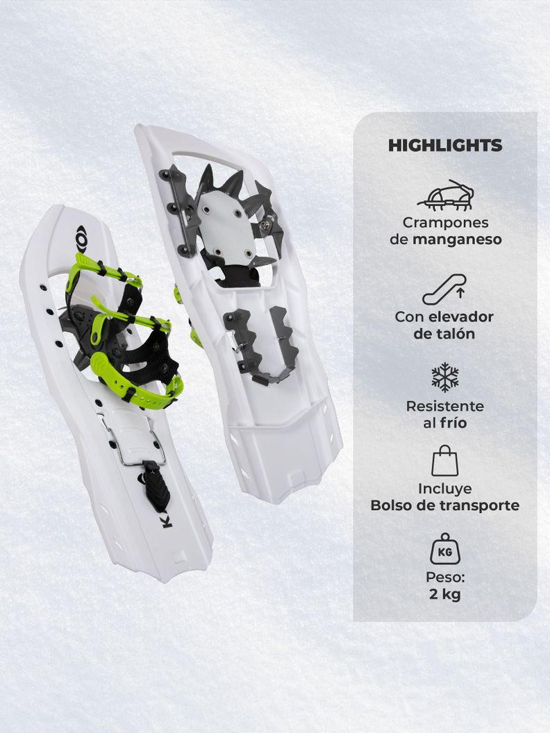 Raquetas de Nieve Ligeras Kano Sollipulli Deck Extensible-1