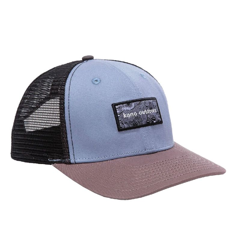 Jockey Gorra Ajustable Leonera Celeste y Bordó Kano-2