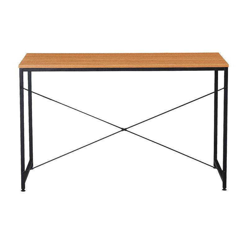 Escritorio Estilo Industrial Relan Desk 3 Negro y Madera-0