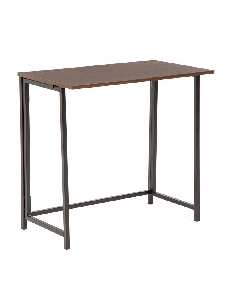 Escritorio Plegable Top Living Wengué Compacto Industrial-0