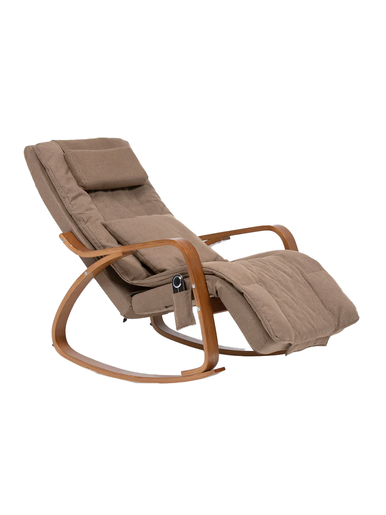 Silla Masajeadora Mecedora de Madera D-1550C Relan-0