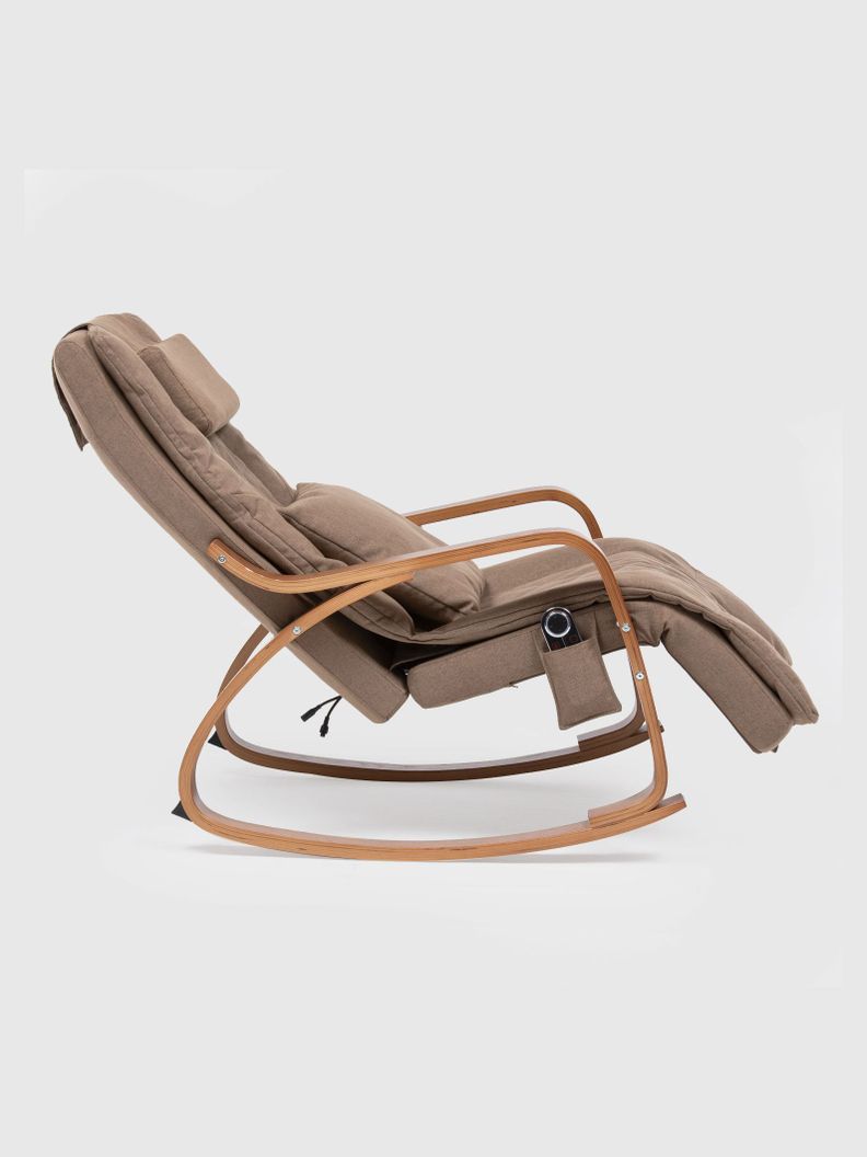 Silla Masajeadora Mecedora de Madera D-1550C Relan-5