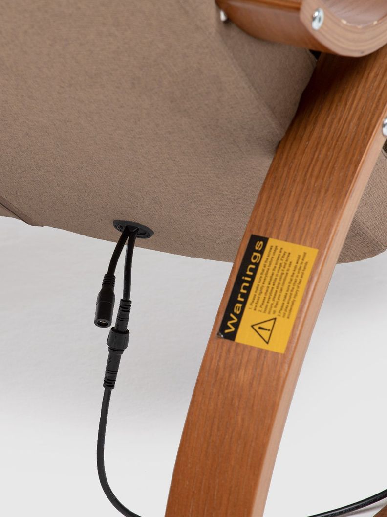 Silla Masajeadora Mecedora de Madera D-1550C Relan-8