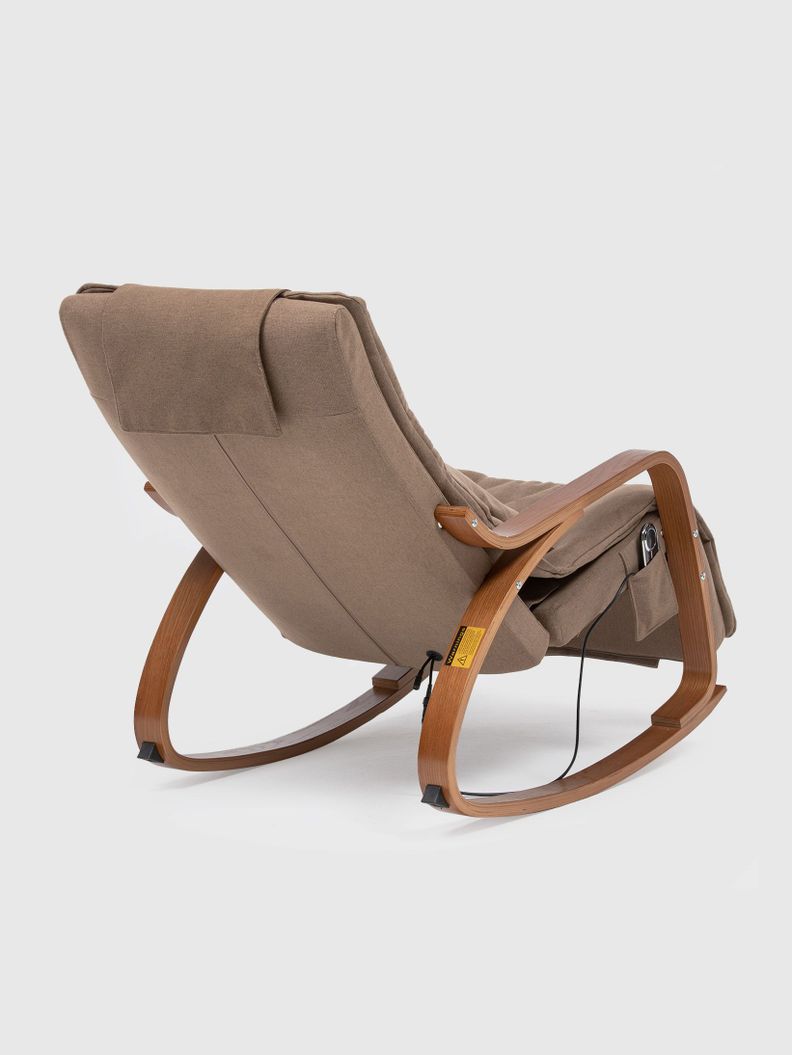 Silla Masajeadora Mecedora de Madera D-1550C Relan-9