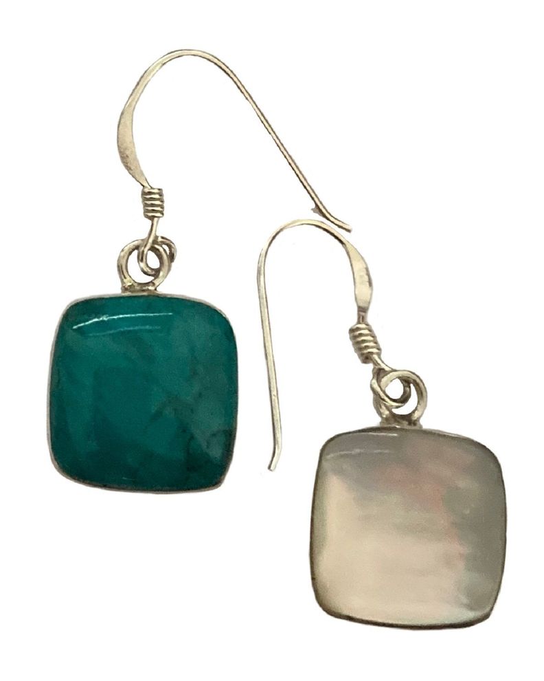 Aros de plata de 925 reversibles-0