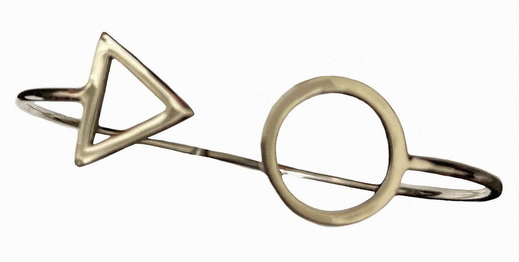 Brazalete de plata de 925-0