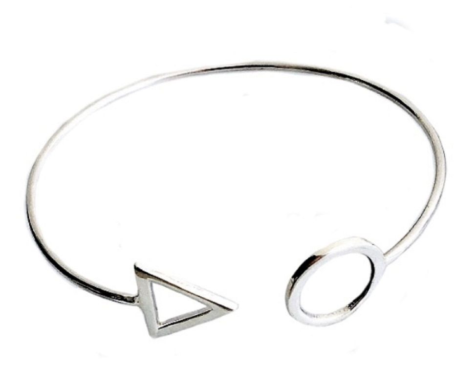 Brazalete de plata de 925-1