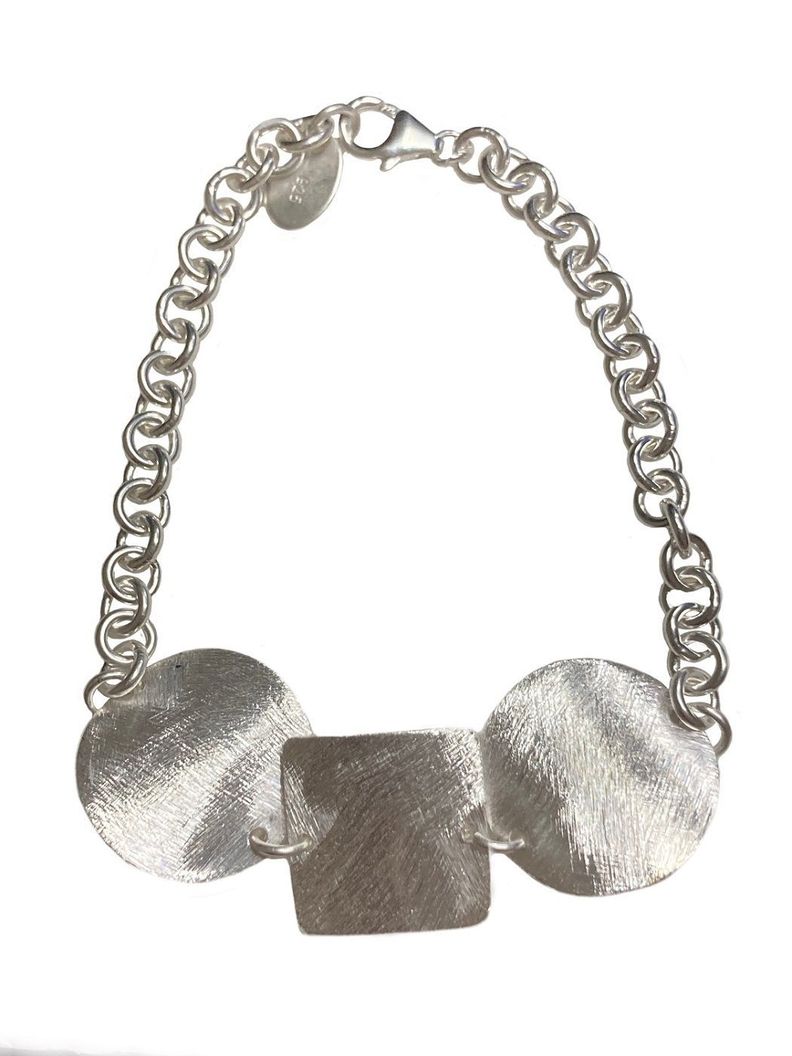 Pulsera de plata 925 sin piedra-2