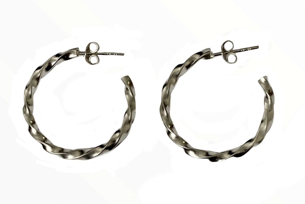 Aros argolla plata 925-0