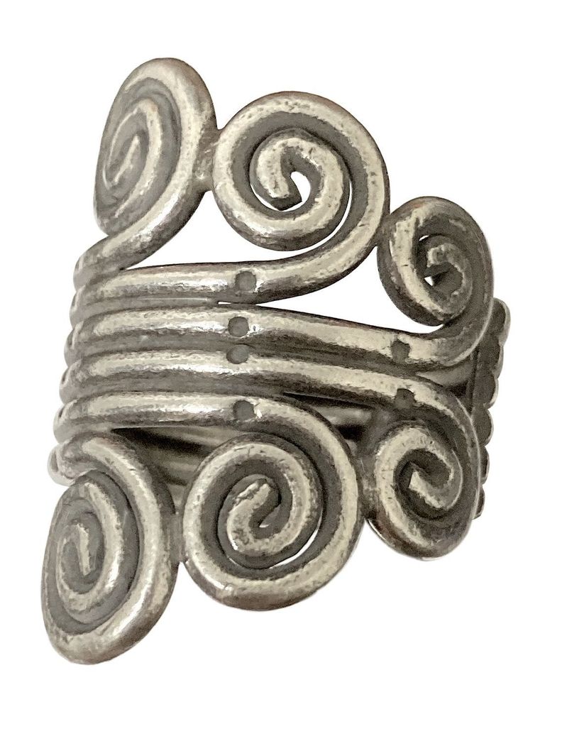 Anillo de plata envejecida de 925-1