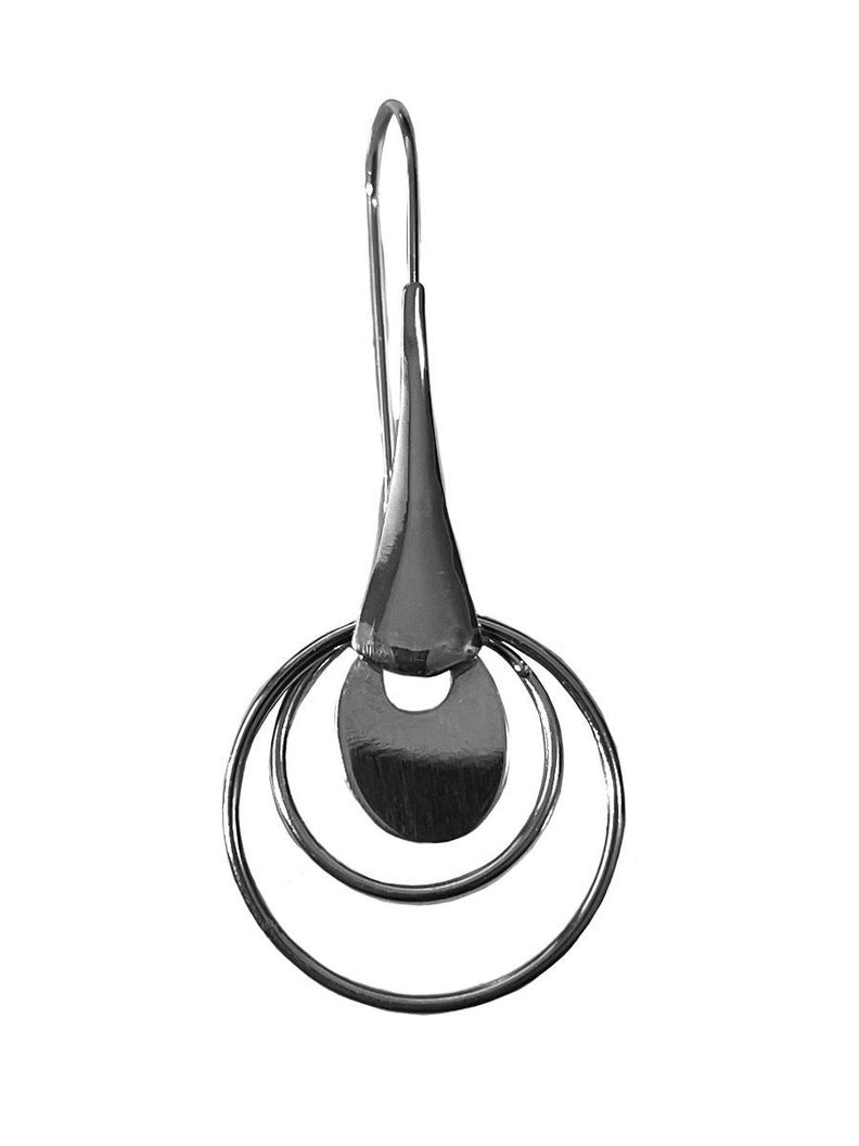 Aros plata 925 colgantes largos-1