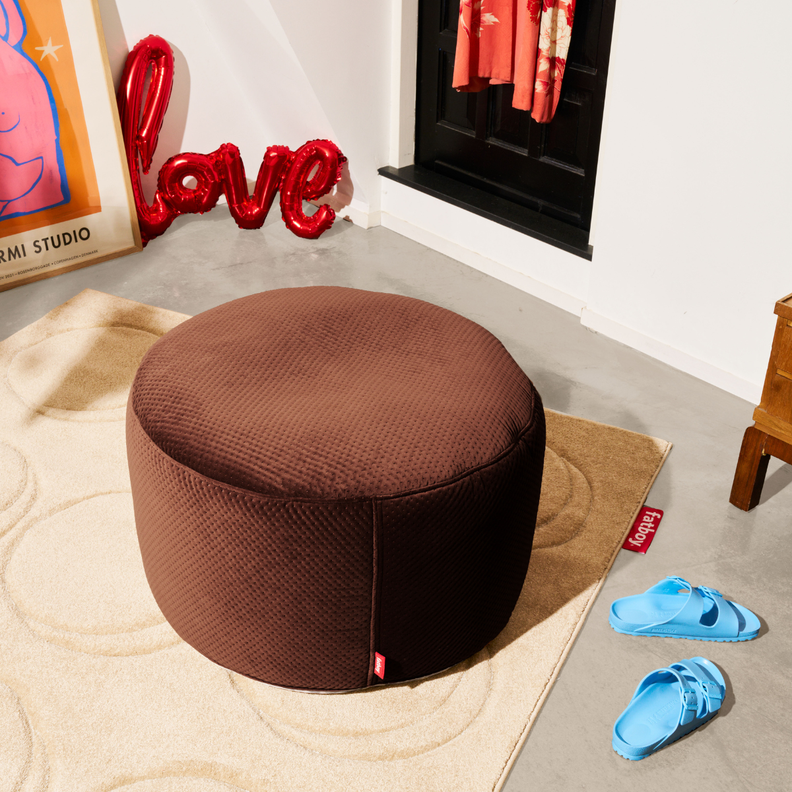 Pouf Recycled Royal Velvet-3