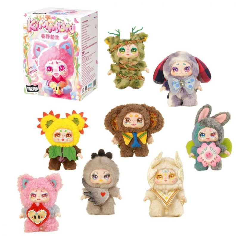 Peluche Coleccionable De 17 Cm Aleatorio Kimmon Rosado